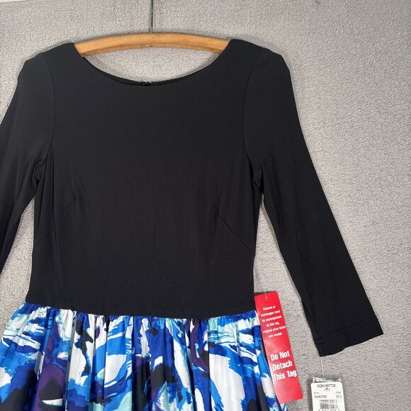 NWT Aidan Mattox Gown Women’s Size 8 Layered Maxi $440 MSRP Wedding‎ Guest Prom - Picture 7 of 16